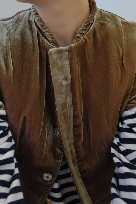 FUMIKA_UCHIDA<br>BOUCLE JACGUARD REVERSIBLE TOPS