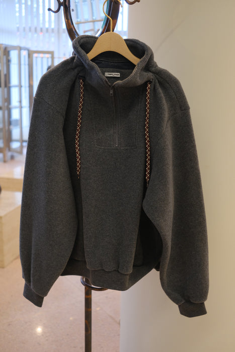 FUMIKA_UCHIDA<br>DOUBLE FACED FLEECE PULLOVER<br><br>SOLD OUT