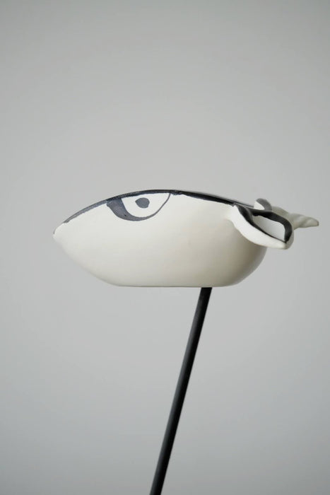 ROGER CAPRON<BR>GOAT HEAD CERAMIC ASHTRAY<BR><BR>SOLD OUT