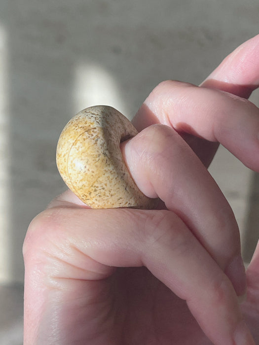 VINTAGE<BR>STONE DOME RING