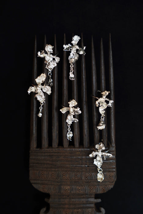 Claudia Lepik<br>ADJUSTABLE ABSTRACT ORCHID RING