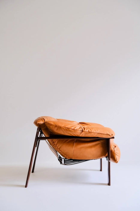 PERCIVAL LAFER<BR>LOUNGE CHAIR BROWN<BR><BR>SOLD OUT