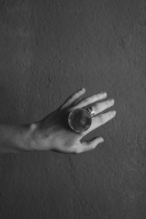Claudia Lepik<br>KADI RING<br> in SILVER