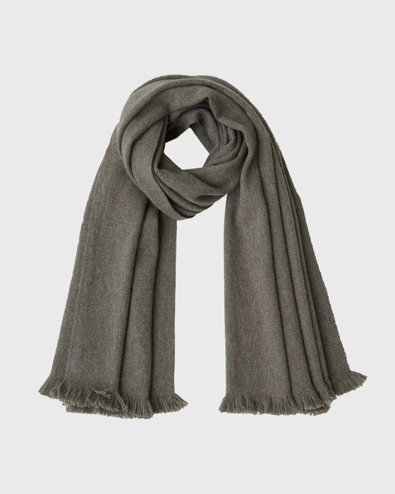 NORLHA<br>NOMAD CLASSIC SCARF<br>NATURAL YAK GREY