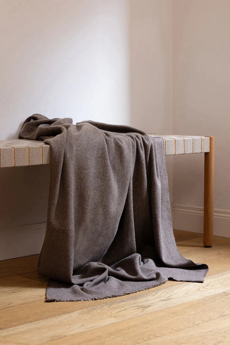 NORLHA<br>NOMAD CLASSIC THROW<br>NATURAL YAK GREY