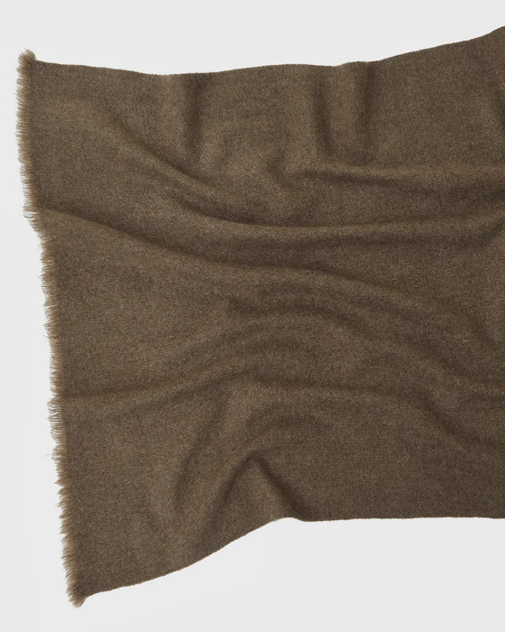 NORLHA<br>NOMAD NET BOILED SCARF<br>NATURAL YAK GOLDEN BROWN