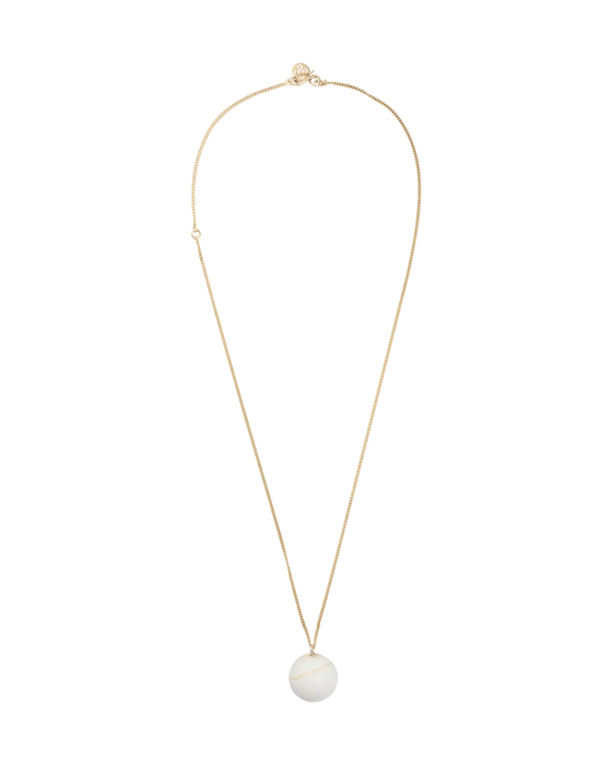 SAPIR BACHAR<br>GOLD SHELL LONG NECKLACE <br> <br>SOLD OUT