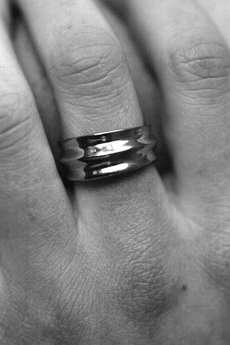 SAPIR BACHAR<br>PLEAT RING
