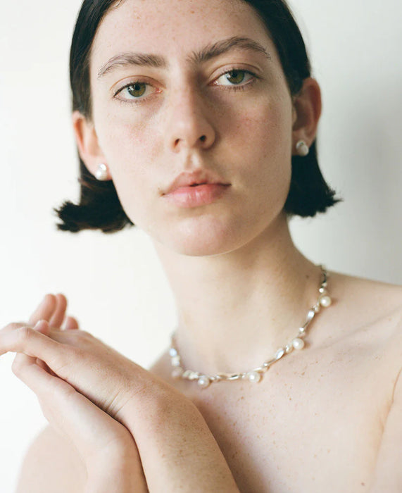 SAPIR BACHAR<br>SYNTHESIS PEARL NECKLACE
