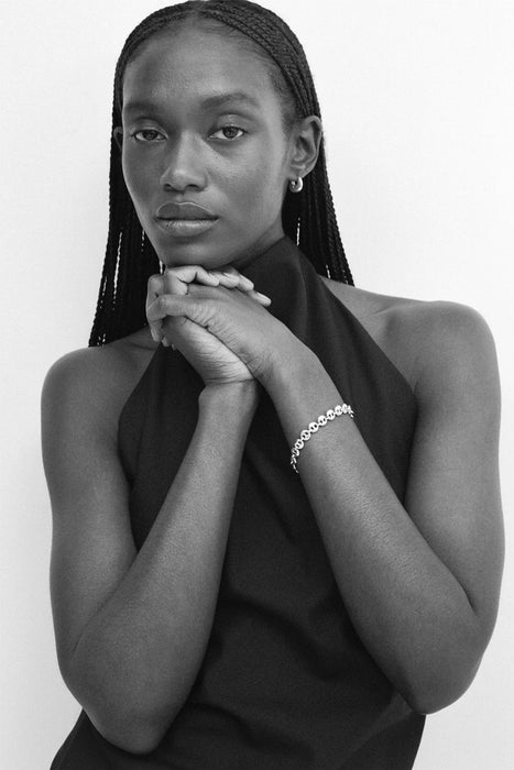 SOPHIE BUHAI<br>SMALL CIRCLE LINK BRACELET