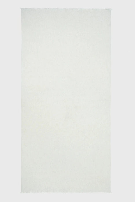 NORLHA<br>HANDSPUN SUPERWRAP BLANKET<br>NATURAL YAK WHHTE