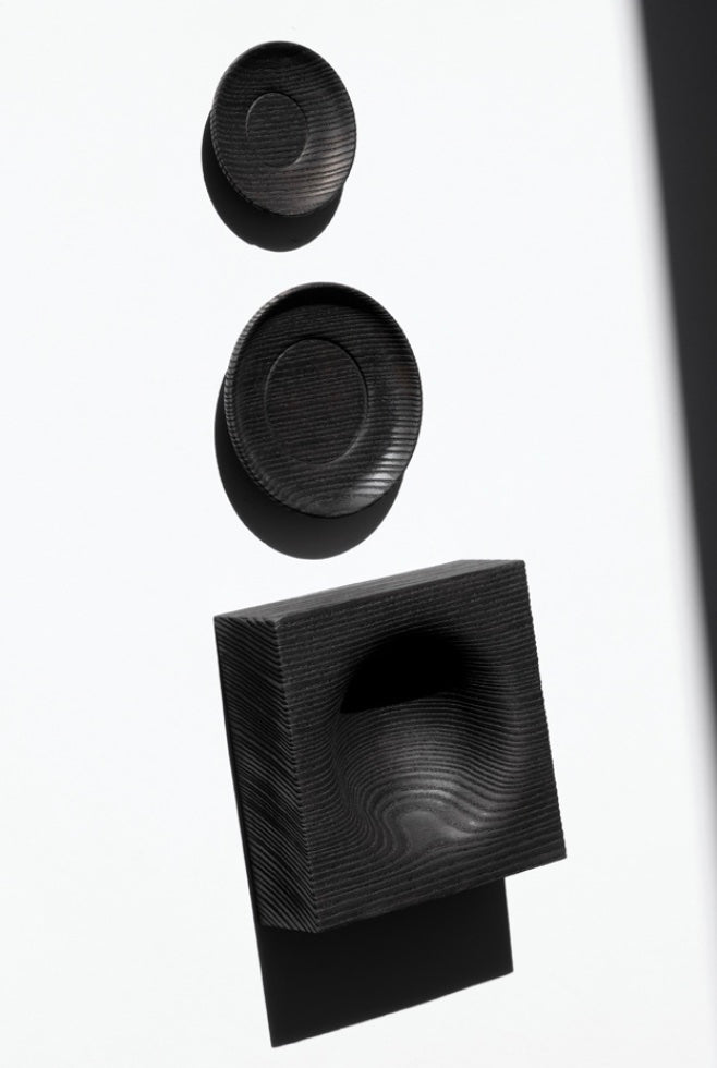 CRISTASEYA SET OF 2 HANDTURNED MEDIUM PLATE-M – PORT