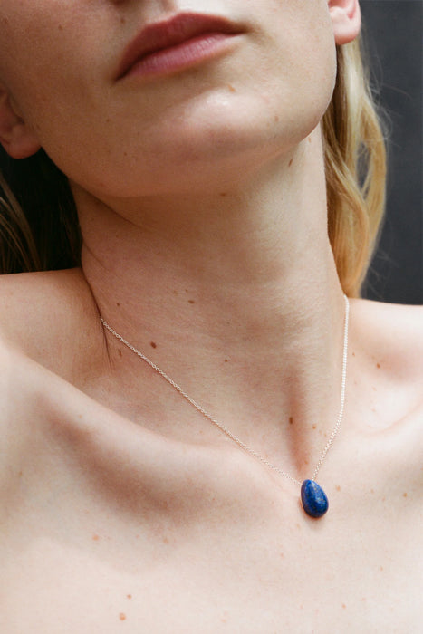 SOPHIE BUHAI<br>TINY EGG PENDANT<BR>LAPIS