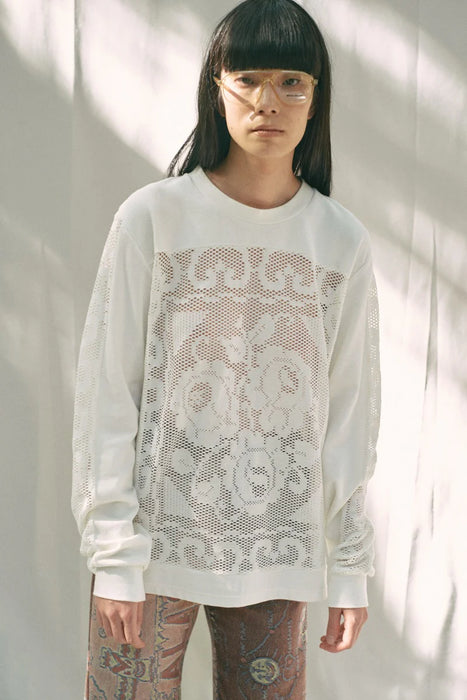 JONNLYNX<br>MESH FLOWER TEE