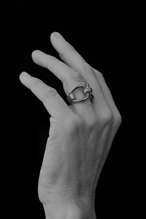 SOPHIE BUHAI<br>HORSE BIT RING <br><br>SOLD OUT