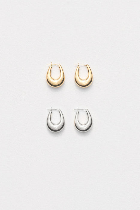 【超歓迎】 SOPHIE BUHAI SMALL GOLD ETRUSCAN HOOPS – PORT アクセサリー