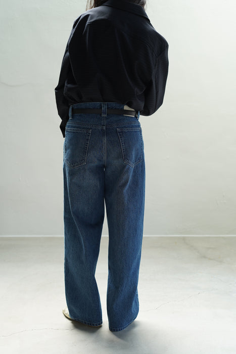 VINTAGE HERMES <br>WOOL ZIP STRIPED SHIRT
