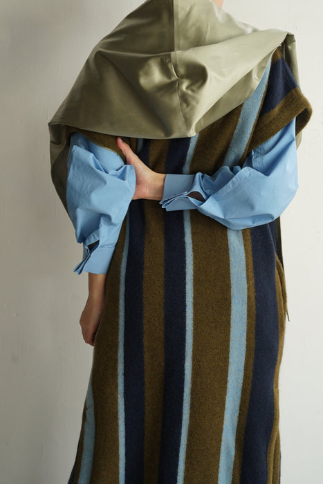 CRISTASEYA<br>MERINOS WOOL AND YAK WOOL CAFTAN