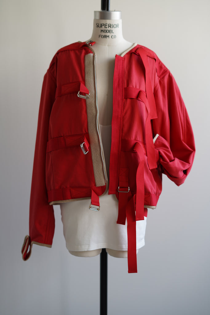 ジャケット・アウター FUMIKA_UCHIDA / BONDAGE BLOUSON FUMIKA_UCHIDABONDAGE BLOUSON – PORT