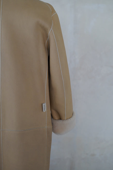 VINTAGE HERMES <br>SHEEPSKIN COAT<br><br>SOLD OUT