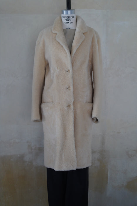 VINTAGE HERMES <br>SHEEPSKIN COAT<br><br>SOLD OUT