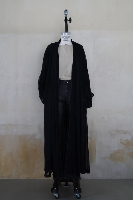 VINTAGE HERMES <br>CASHMERE LONG GOWN COAT<br><br>SOLD OUT