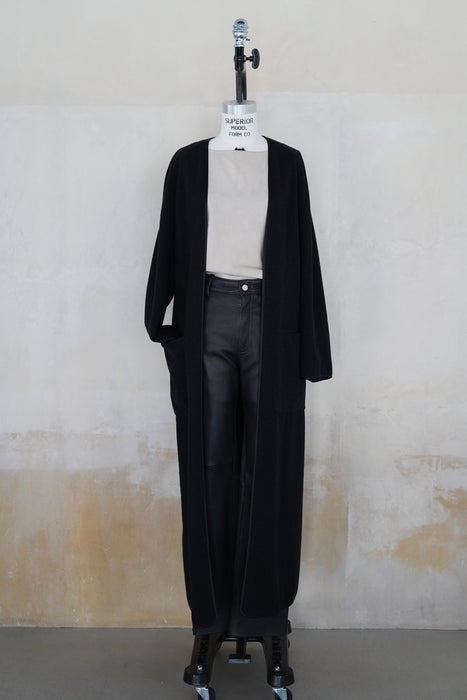 VINTAGE HERMES <br>CASHMERE LONG GOWN COAT<br><br>SOLD OUT