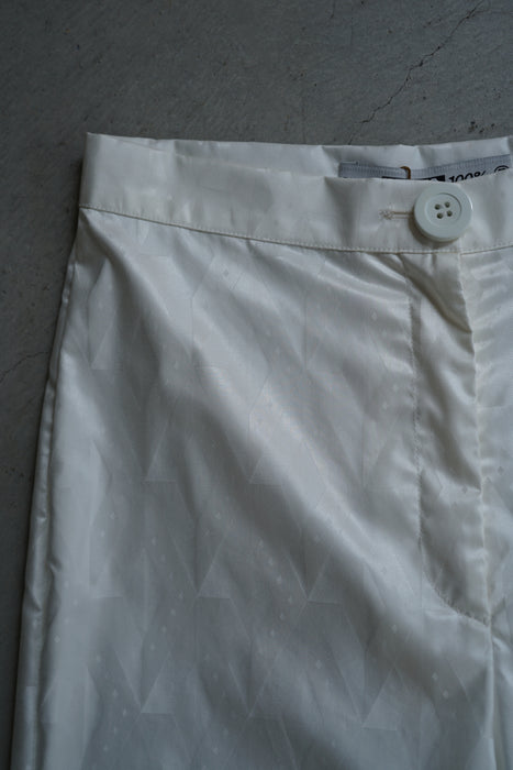 SUPER YAYA<br>70s Trousers in WHITE