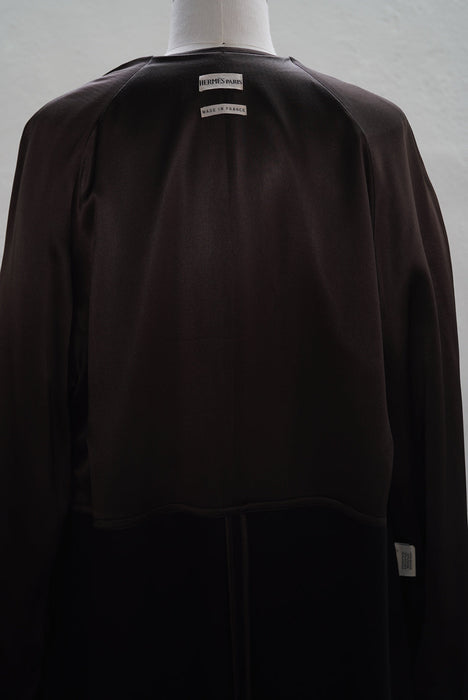 VINTAGE HERMES <br>CASHMERE LONG GOWN <BR><BR>SOLD OUT