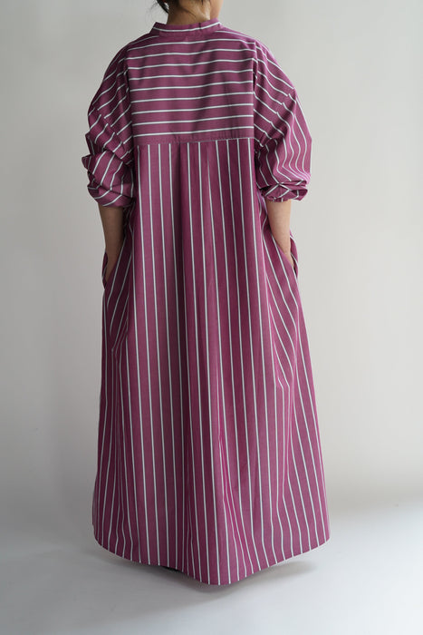 CRISTASEYA<br>SHIRT DRESS WITH GATHERED SLEEVES