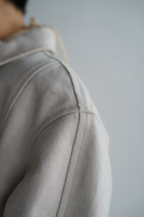 VINTAGE HERMES <br>COTTON ZIP UP CAR COAT<br><br>SOLD OUT